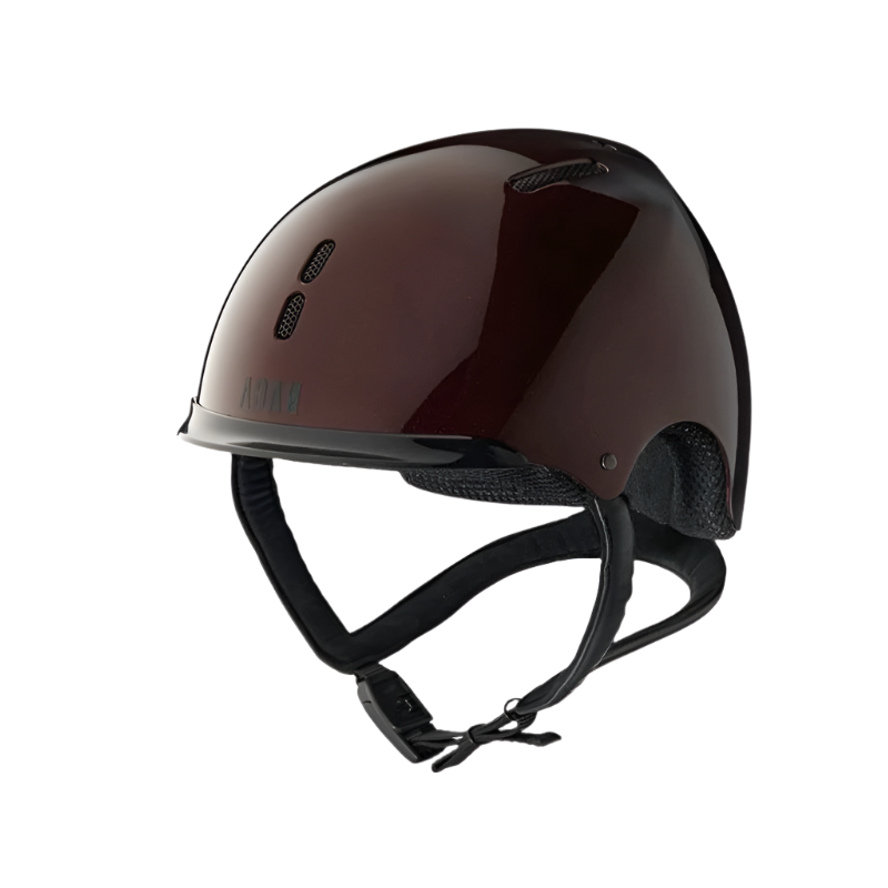 NACA - Casque d'équitation Gravity S sans visière brillant prune