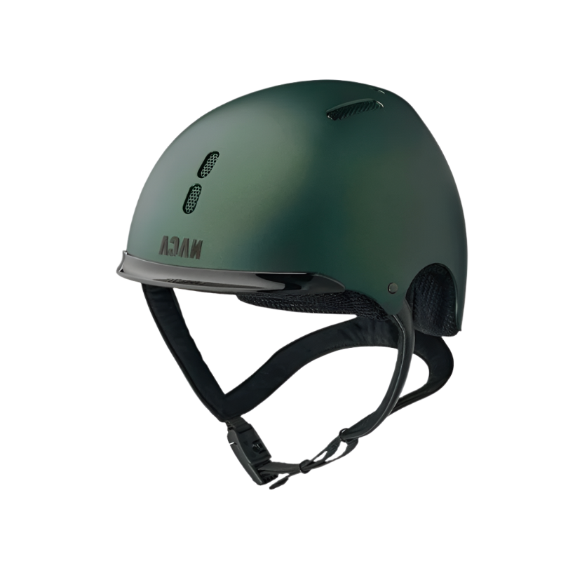 NACA - Casque d'équitation Gravity S sans visière mat vert