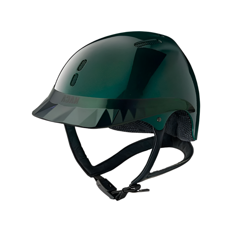 NACA - Casque d'équitation Gravity S visière standard brillant vert