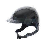 NACA - Casque d'équitation Gravity TR visière standard noir brillant | - Ohlala