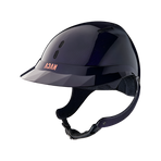 NACA - Rijhelm Gravity XP polo vizier carbon glanzend blauw | - Ohlala