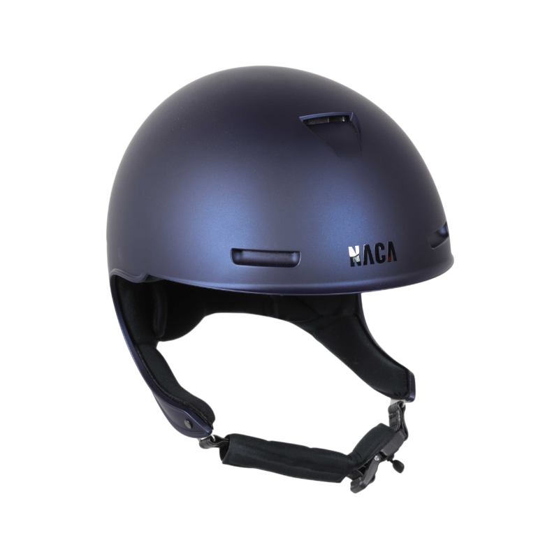 NACA - Casque d'équitation sans visière Comète XP bleu mat