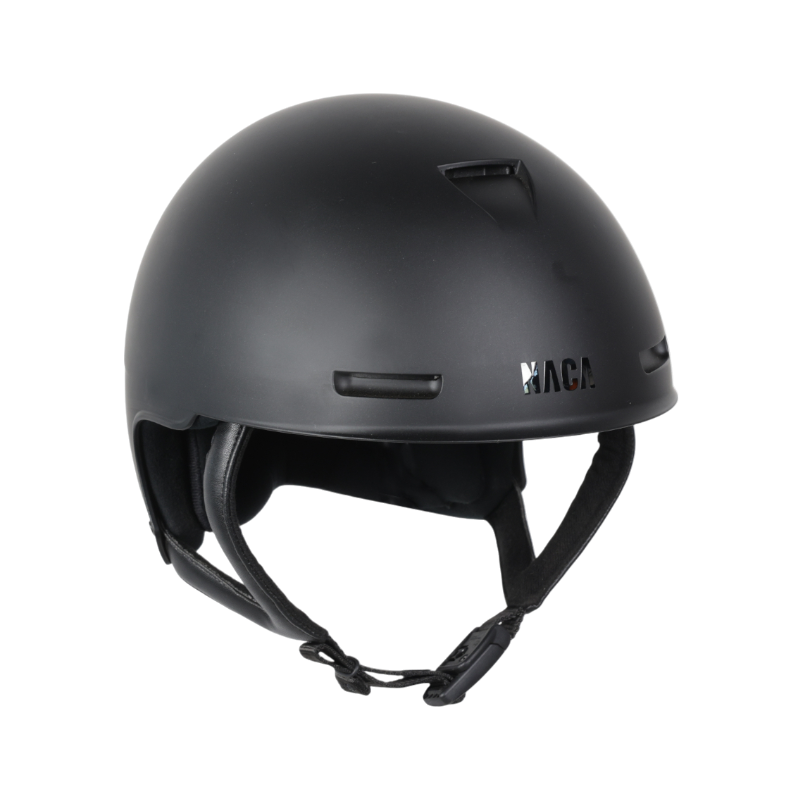 NACA - Casque d'équitation sans visière Comète S noir mat