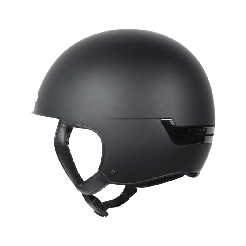 NACA - Casque d'équitation sans visière Comète S noir mat