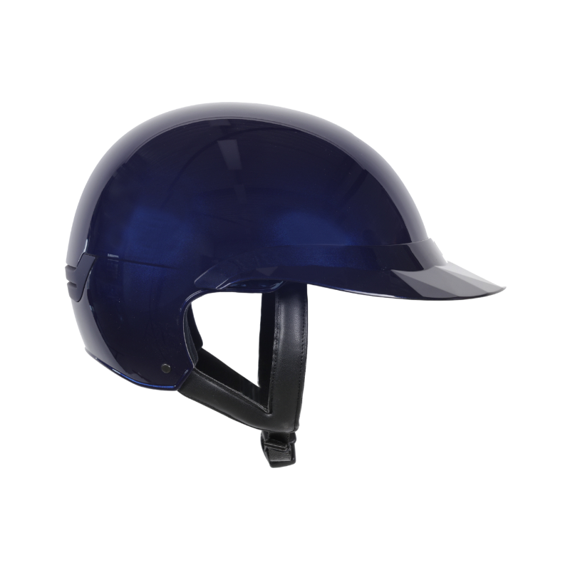 NACA - Casque d'équitation visière polo Comète S bleu brillant