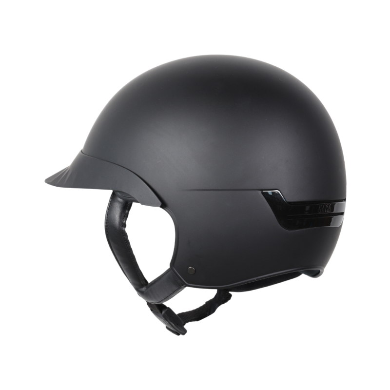 NACA - Casque d'équitation visière standard Comète S noir mat