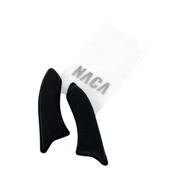NACA - Coussinets de joues pour jugulaire Comète XP noir