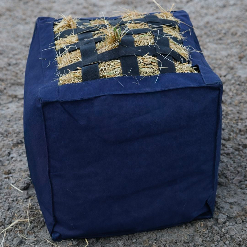 Natural' Innov - Sac à foin Natural'Kub marine