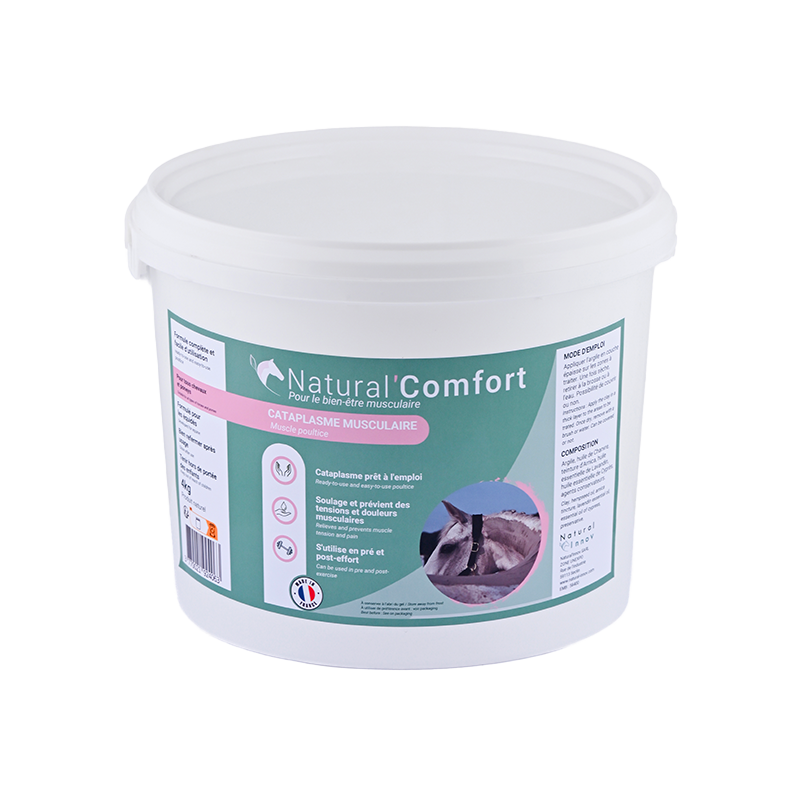 Natural' Innov - Argile verte tensions et douleurs musculaires Natural'Comfort 4 kg | - Ohlala