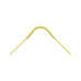 Norton - Arcade d'arçon interchangeable pour selle Rexine Progress jaune