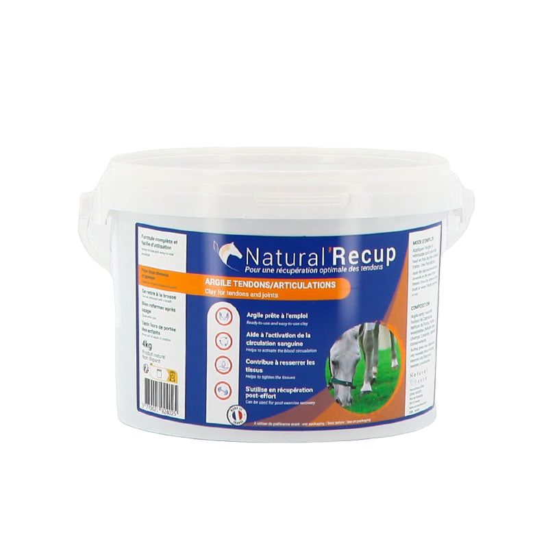 Natural' Innov - Argile verte pour tendons natural'recup 4 kg | - Ohlala