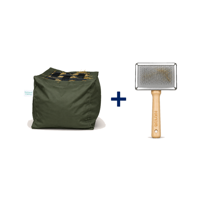 Natural' Innov - Pack Natural'Kub + Natural'Brush kaki