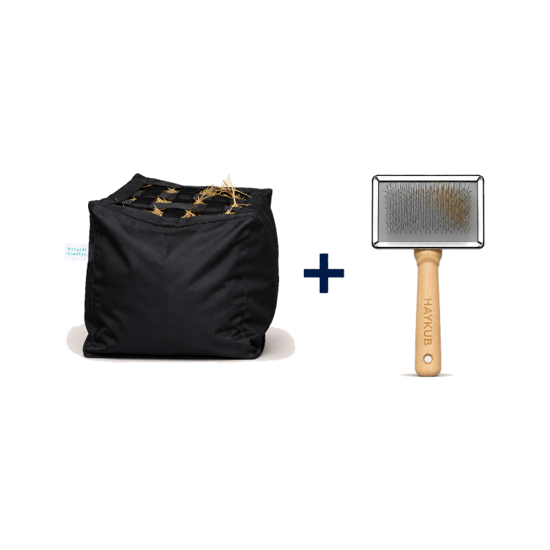 Natural' Innov - Pack Natural'Kub + Natural'Brush zwart