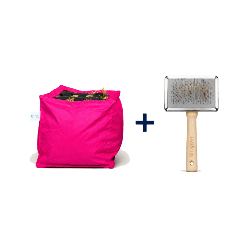 Natural' Innov - Pack Natural'Kub + Natural'Brush roze