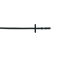 Norton - Rênes lisses pro 16mm noir/ blanc | - Ohlala