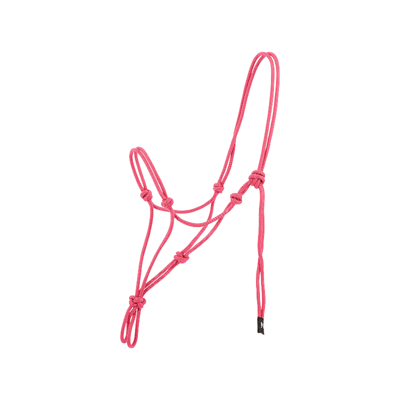 Norton - Licol éthologique en nylon vieux rose