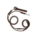 Norton pro - Rênes allemande sangle/corde havane | - Ohlala