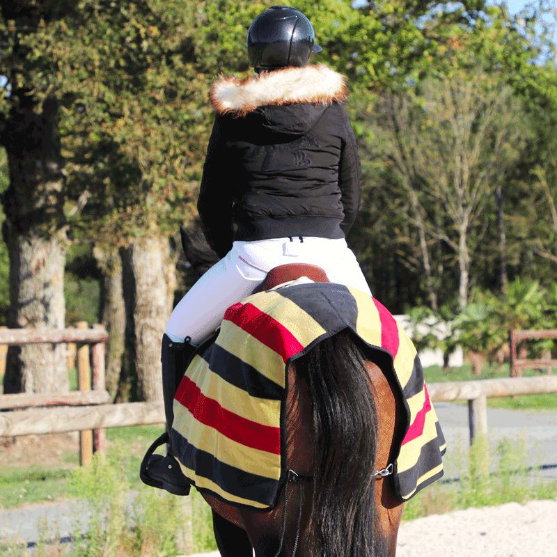 Jump'In - Pantalon d'équitation enfant unisexe Sacha blanc | - Ohlala