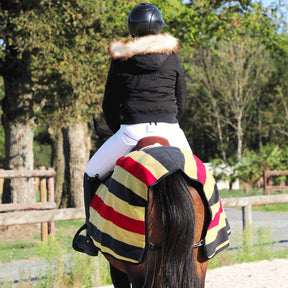 Horseware - Couvre-reins polaire Rambo jaune | - Ohlala