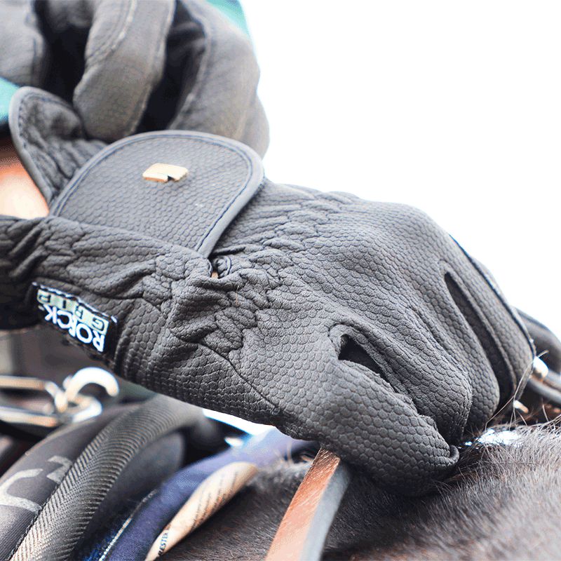 Roeckl - Gants d'équitation Grip noir | - Ohlala