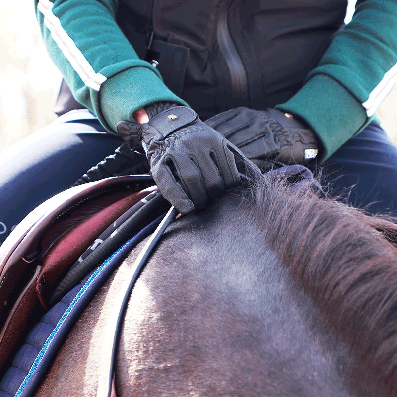Roeckl - Gants d'équitation Grip noir