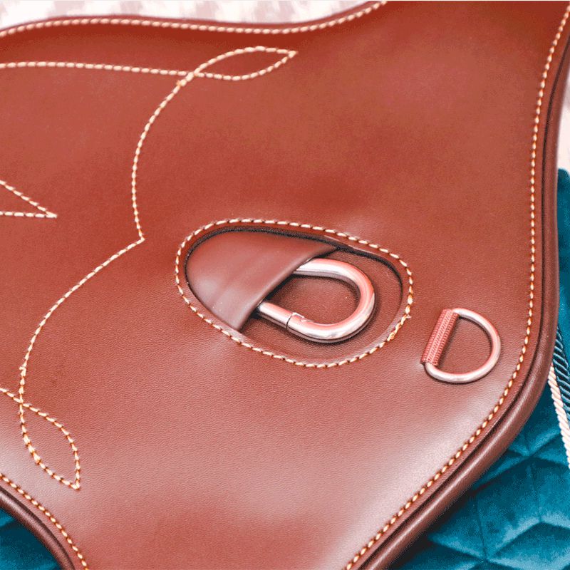 Kentucky Horsewear - Sangle bavette marron | - Ohlala