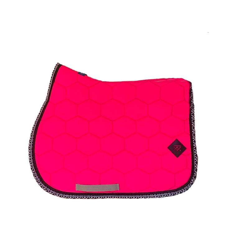 Oxxer - Tapis de selle Monogramme fuschia | - Ohlala