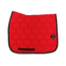 Oxxer - Tapis de dressage Monogramme rouge | - Ohlala