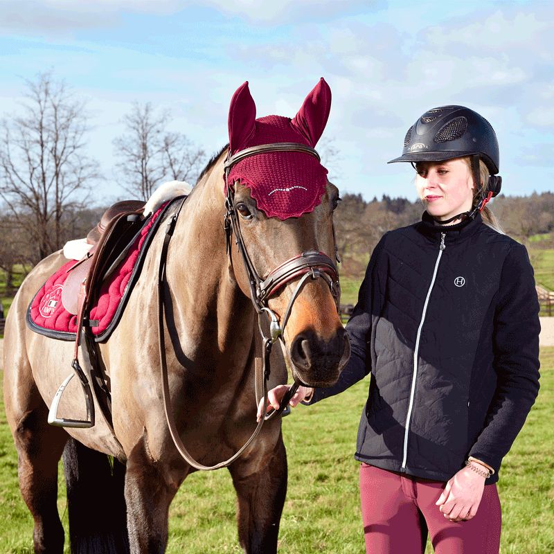 Horse Pilot - Pantalon d'équitation femme X-Design bordeaux | - Ohlala