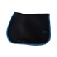 Oxxer - Tapis de selle Mesh noir/ bleu glacier paillettes noires | - Ohlala