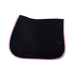 Oxxer - Tapis de selle Mesh noir/ rose pale paillettes noires | - Ohlala