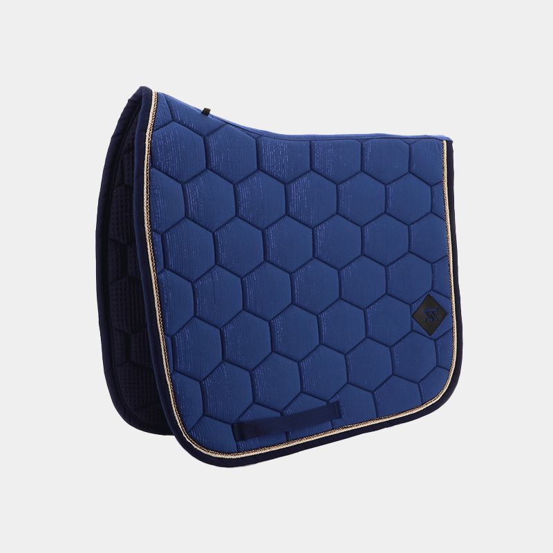 Oxxer - Tapis de dressage Mamma Mia marine/ marine | - Ohlala