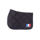Paddock Sports - Tapis de selle Prems marine logo France | - Ohlala
