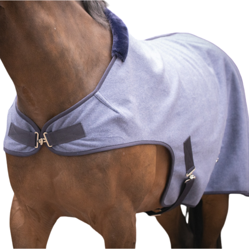 Paddock Sports - Couverture de marcheur Walker Wooltouch blanc chiné 0g