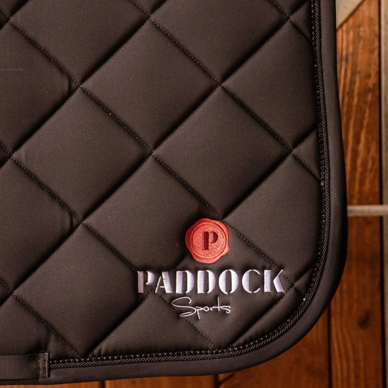 Paddock Sports - Tapis de selle Techprems Strass noir
