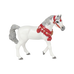Papo - Wit Arabisch paard in paradekleding | - Ohlala