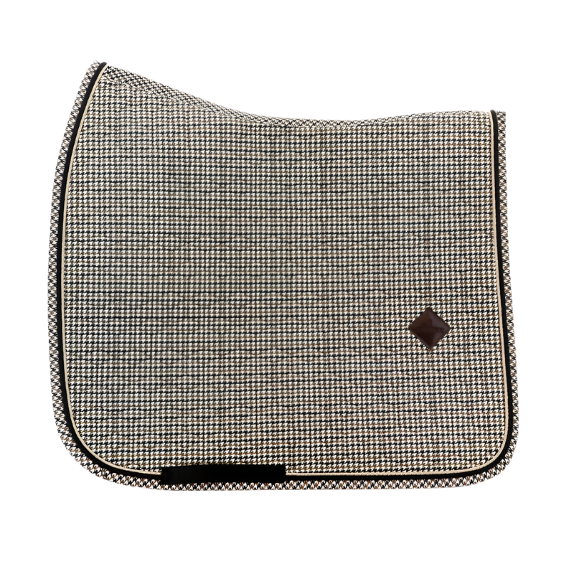 Kentucky Horsewear - Tapis de dressage Pied de Poule Brun