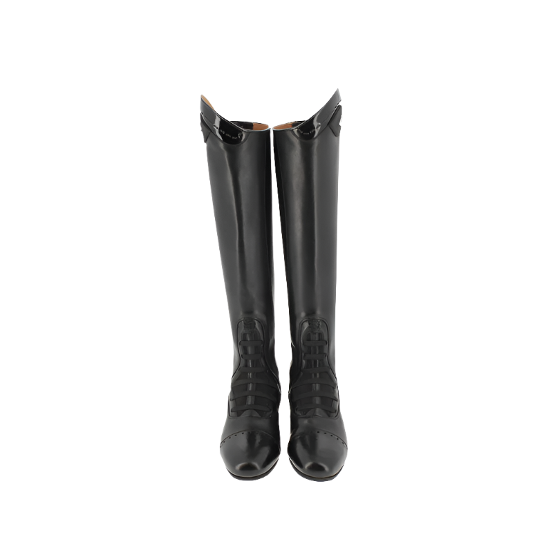 Pénélope - Bottes d'équitation Eclipse noir tige standard mollet slim | - Ohlala