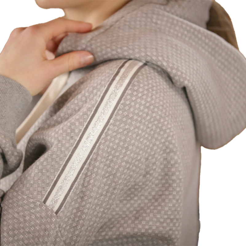 Pénélope Store - Sweatshirt à capuche manches longues junior Chilly gris | - Ohlala