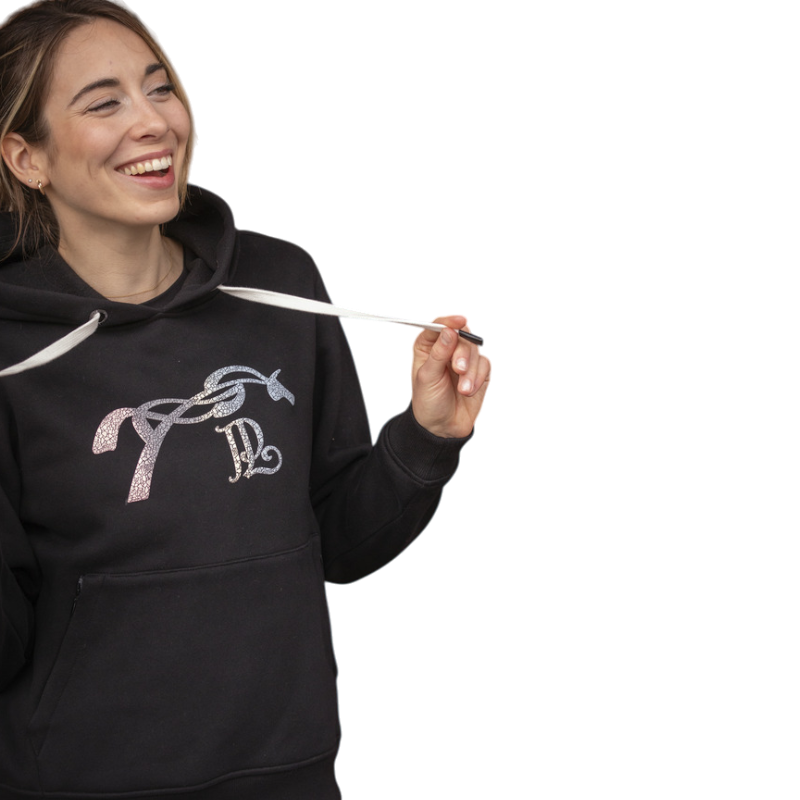 Pénélope - Sweat femme Funny noir