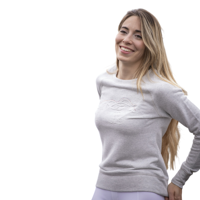 Pénélope - Sweat femme Ully gris
