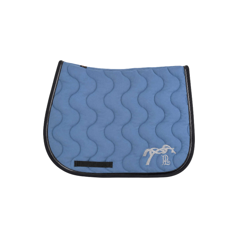 Pénélope - Tapis de selle Classique bleu ciel