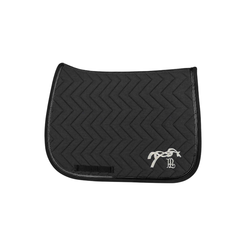 Pénélope - Tapis de selle PL-Tek gris chiné