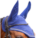Pénélope - Bonnet pour chevaux Diamant bleu roi/blanc