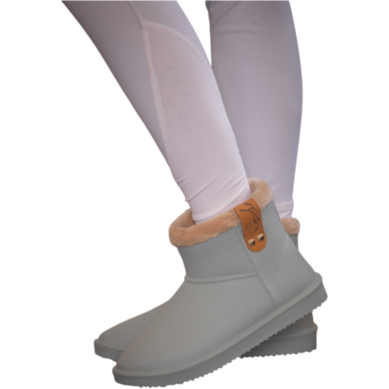 Pénélope - Boots fourées vert clair