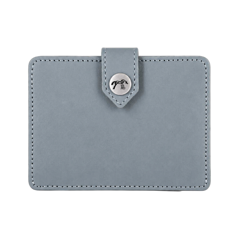 Pénélope - Porte-cartes Cartoon bleu-gris