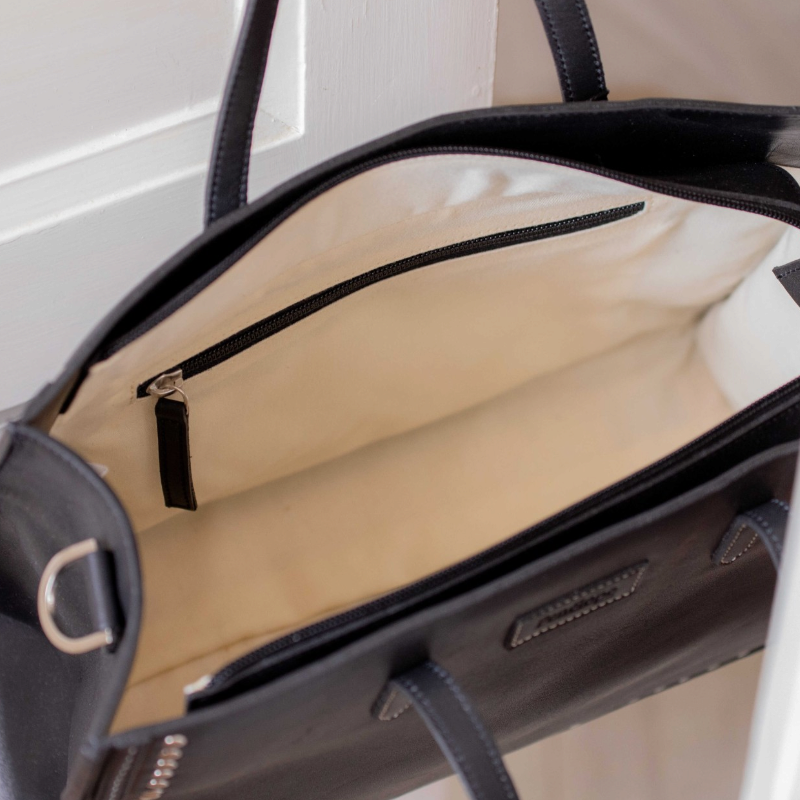 Pénélope - Sac à main Naily Romane noir