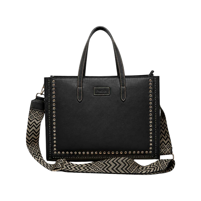 Pénélope - Sac à main Naily Romane noir