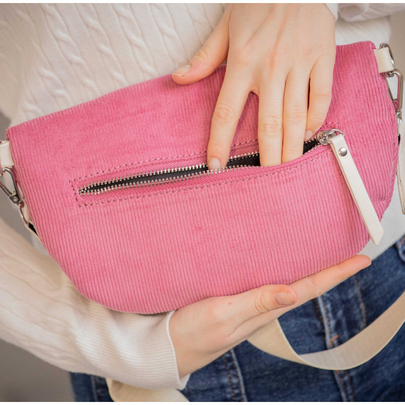 Pénélope - Sac banane Anna rose
