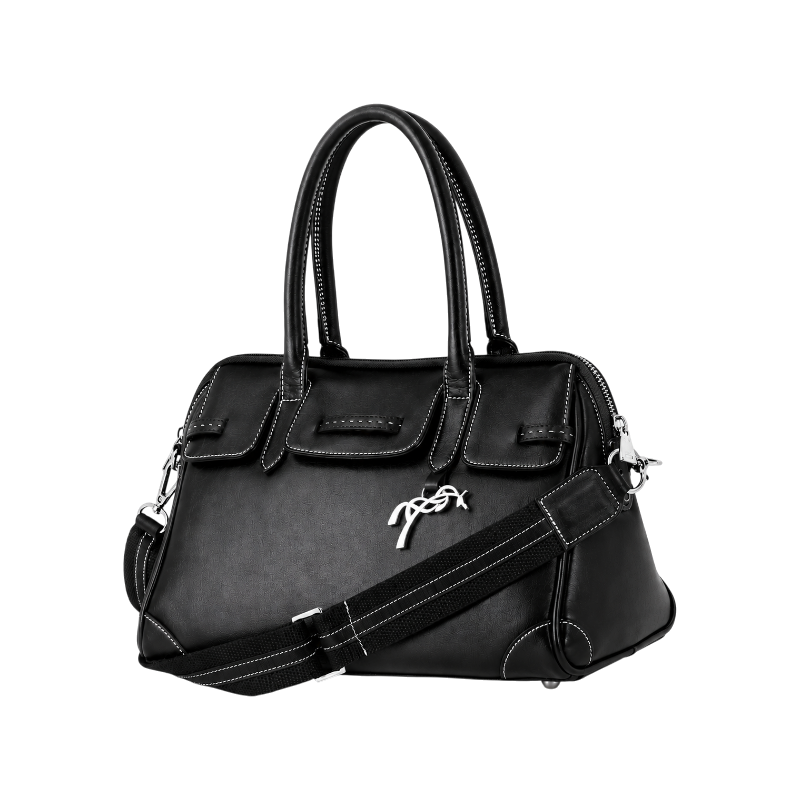 Pénélope - Sac à main Maelys petit modèle noir